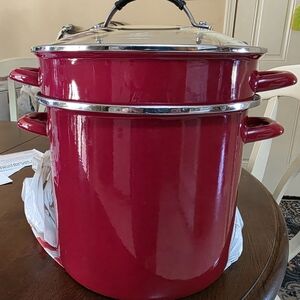 Enamel Steamer/Boil Pot